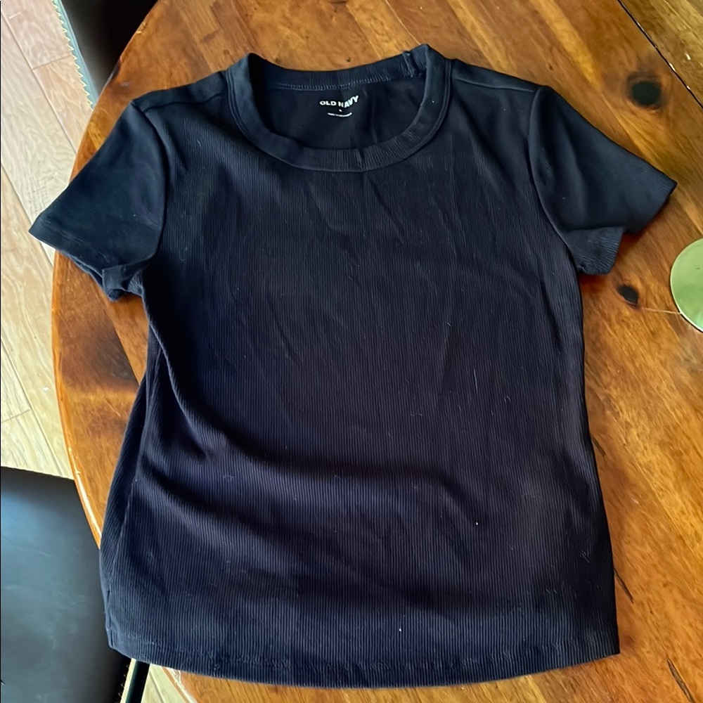 Old Navy Blue Fitted Polo T-Shirt